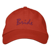 Bride Embroidered Hat