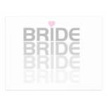 Bride Fade Tshirts and Gifts Postcard