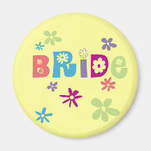 Bride Favours and Gifts Fridge Magnets