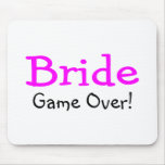 Bride Game Over Mousemat