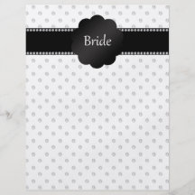 Bride gifts white diamonds flyers