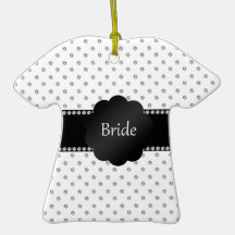 Bride gifts white diamonds ornament