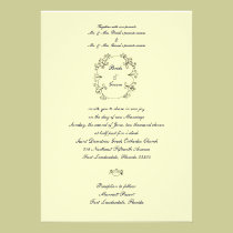 Bride & Groom invitations
