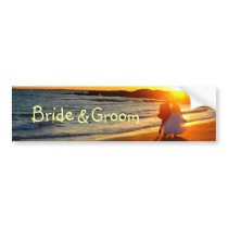 Bride, &, Groom Bumper Stickers