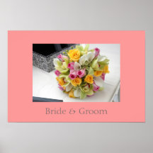 Bride & Groom Posters