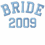 Bride hooded sweatshirt jacket