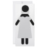 bride icon custom rack card
