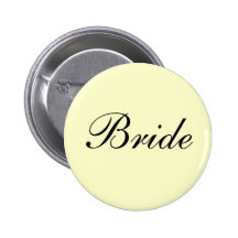 Bride Ivory Button