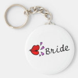 Bride Kiss Key Chains