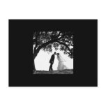 Bride Kiss under Oak Postcard