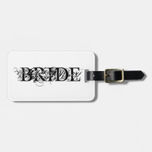 BRIDE LUGGAGE TAG
