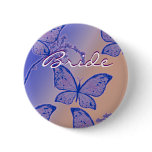 Bride name button - customisable wedding badges