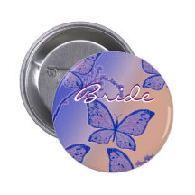 Bride name button - customisable wedding badges