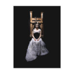 "Bride of Frankenstein" postcard by Cyril Helnwein