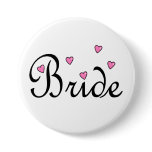 Bride Pink Hearts