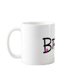Bride Pink Hearts mugs