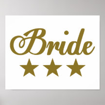 Bride Print