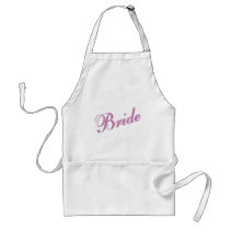 Bride (Script) Aprons