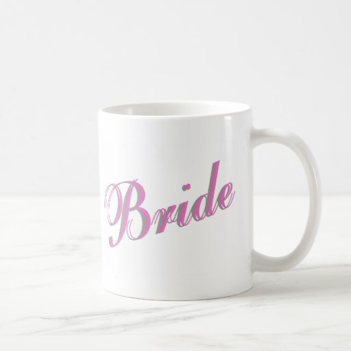 Bride (Script) Coffee Mugs