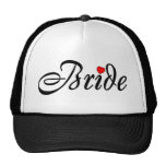 Bride (Script Red Hrt) Trucker Hat