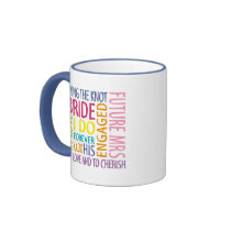 Bride Sentiments Wedding Mug