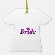 Bride Simply Love Christmas Ornament