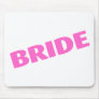 Bride Slanted Pink Mousepad