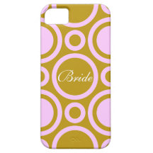 Bride Tan and Pink Mod iPhone 5 Case