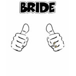 Bride Thumbs Up t-shirts