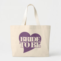 Bride to BE Canvas Bags