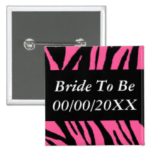 Bride To Be Pinback Button