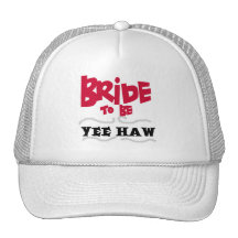 Bride to Be YeeHaw T-shirts and Gifts Mesh Hat