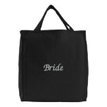 Bride Tote embroidered bags