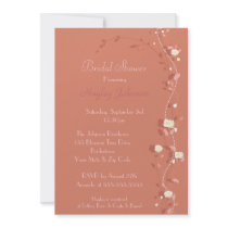 Bride Waiting For The Big Day Bridal Shower Invites
