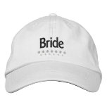 Bride - Wedding embroidered hat embroidered hats