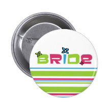 Bride Wedding Favours Button