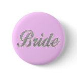 Bride with bling buttons