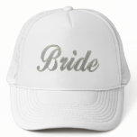 Bride with bling hats