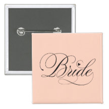 Bride with heart button