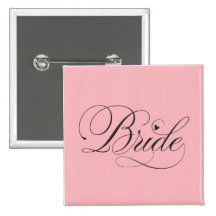 Bride with heart buttons