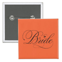 Bride with heart pin