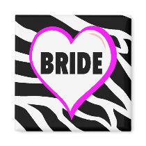 Bride  Zebra Stripes