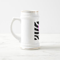 Bride  Zebra Stripes Coffee Mugs