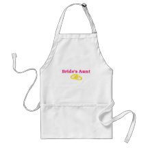 Bride's Aunt / Bride's Auntie Aprons