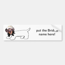 Bride's Autograph Hound Bumper Stickers