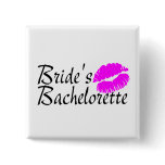 Brides Bachelorette (Kiss) buttons