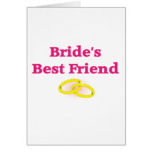 Bride's Best Friend Cards