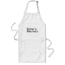 Bride's Bitches (Blk) Aprons