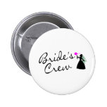 Brides Crew (Bride Blk) Buttons