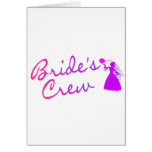 Brides Crew (Bride) cards